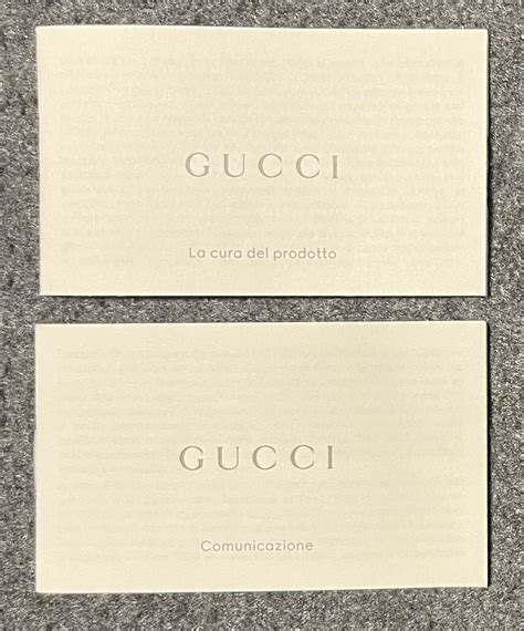 gucci comunicazione